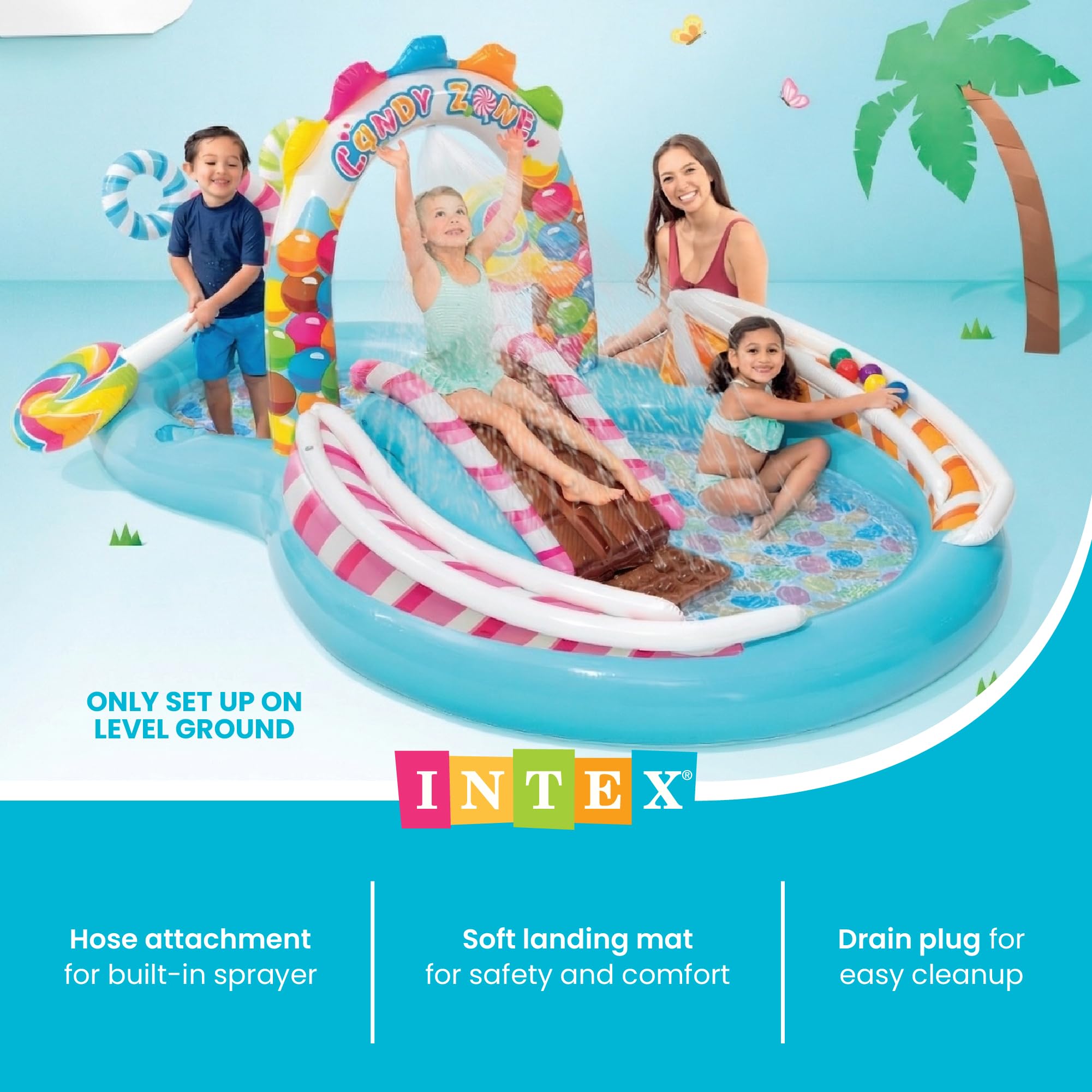 Amazon | Candy Zone Play Center | プール | おもちゃ